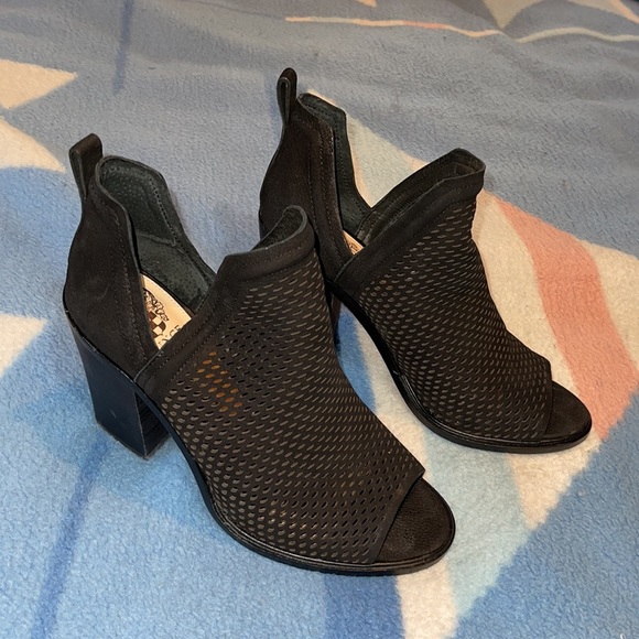 Vince Camuto peep toe booties - Picture 6 of 6